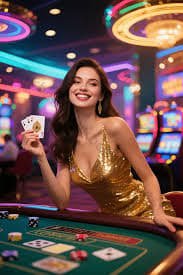 Evolution Gaming live dealer table interface on ngamenjitu resmi Android app showing blackjack dealer and betting area